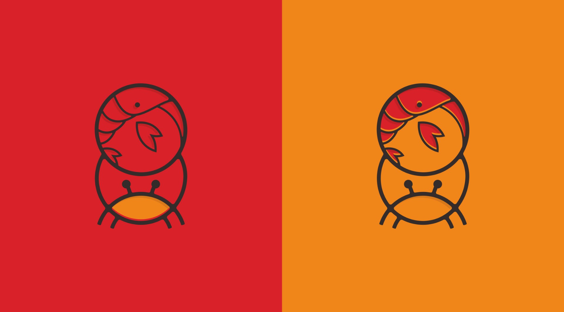 『有蝦有鉗』LOGO標(biāo)志設(shè)計(jì)