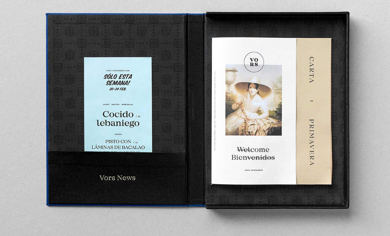 餐廳畫冊設(shè)計【VORS】